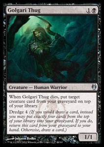 Golgari Thug - Duel Decks: Izzet vs. Golgari (Uncommon) [DDJ-48]