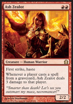 Ash Zealot - Return to Ravnica (Rare) [RTR-86]