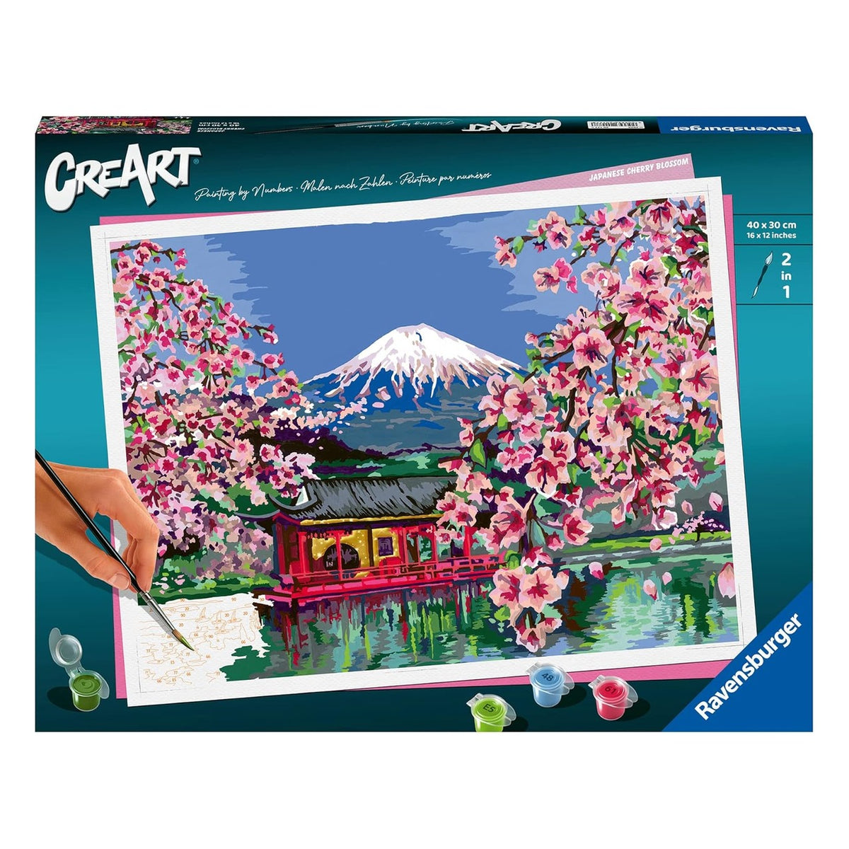 Creart Serie B Art Collection: Ciliegi in Fiore - Ravensburger