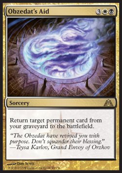 Obzedat's Aid - Dragon's Maze (Rare) [DGM-89]