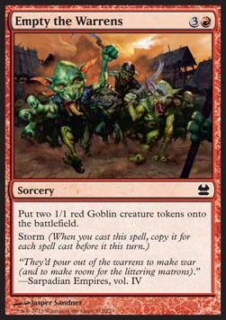Empty the Warrens - Modern Masters (Common) [MMA-112]