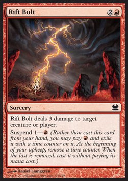 Rift Bolt - Modern Masters (Common) [MMA-126]
