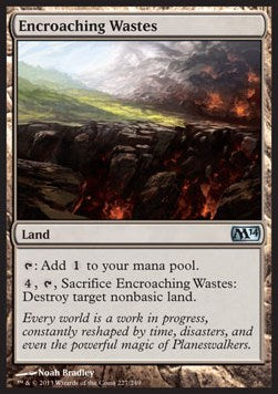 Encroaching Wastes - Magic 2014 (Uncommon) [M14-227]