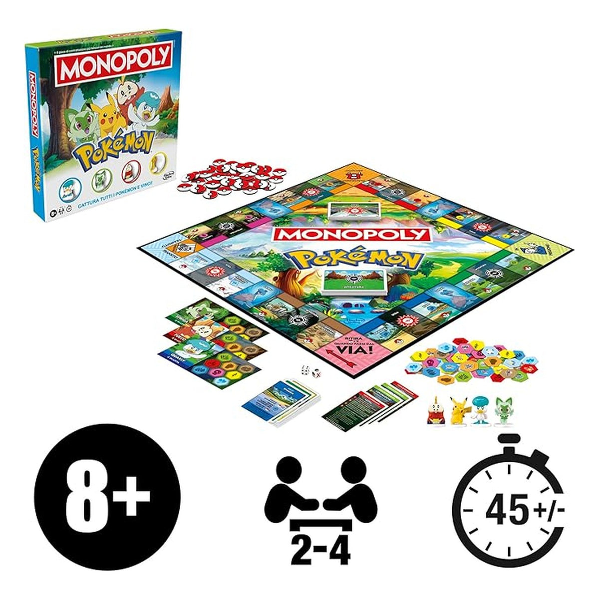 Monopoly Pokémon - Gioco da Tavolo (ITA)