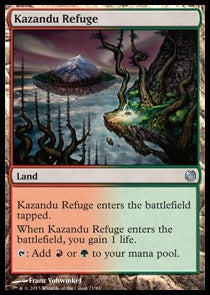 Kazandu Refuge - Duel Decks: Heroes vs. Monsters (Uncommon) [DDL-71]