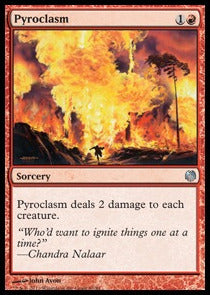 Pyroclasm - Duel Decks: Heroes vs. Monsters (Uncommon) [DDL-63]