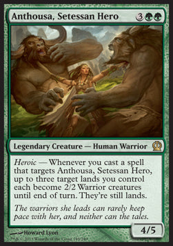 Anthousa, Setessan Hero - Theros (Rare) [THS-149]