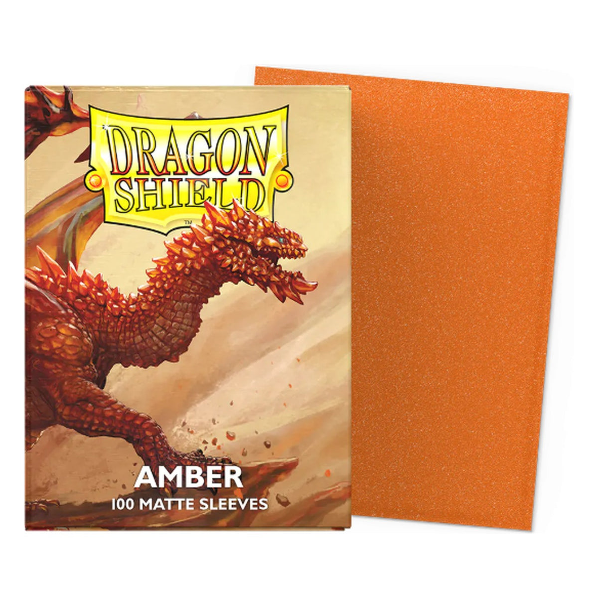 Dragon Shield: 100 Buste Standard Matte Dual AT 11059 Amber