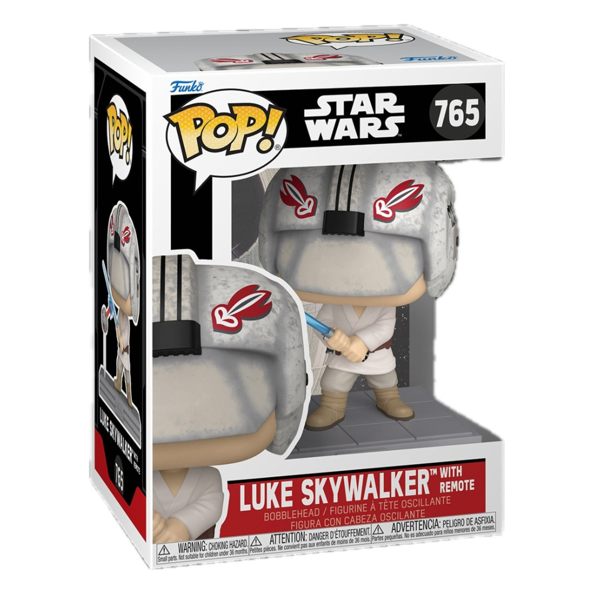 Funko Pop Star Wars: Luke con telecomando - Figura in Vinile