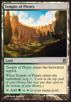 Temple of Plenty - Born of the Gods (Rare) [BNG-165]
