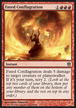 Fated Conflagration - Born of the Gods (Rare) [BNG-94]