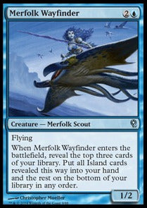 Merfolk Wayfinder - Duel Decks: Jace vs. Vraska (Uncommon) [DDM-9]