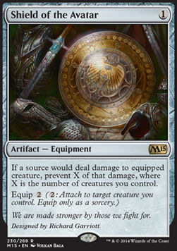 Shield of the Avatar - Magic 2015 (Rare) [M15-230]