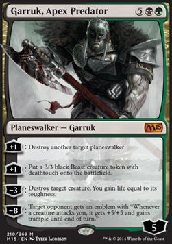 Garruk, Apex Predator - Magic 2015 (Mythic) [M15-210]