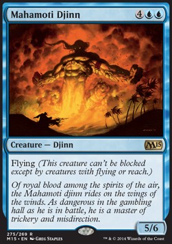 Mahamoti Djinn - Magic 2015 (Rare) [M15-275]