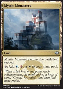 Mystic Monastery - Duel Decks: Speed vs. Cunning (Uncommon) [DDN-73]