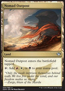 Nomad Outpost - Duel Decks: Speed vs. Cunning (Uncommon) [DDN-34]