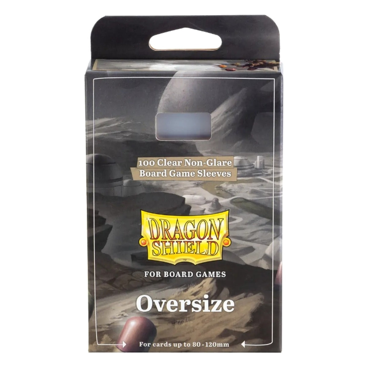 Dragon Shield per Giochi da Tavolo: 100 Bustine Oversize 80x120 mm