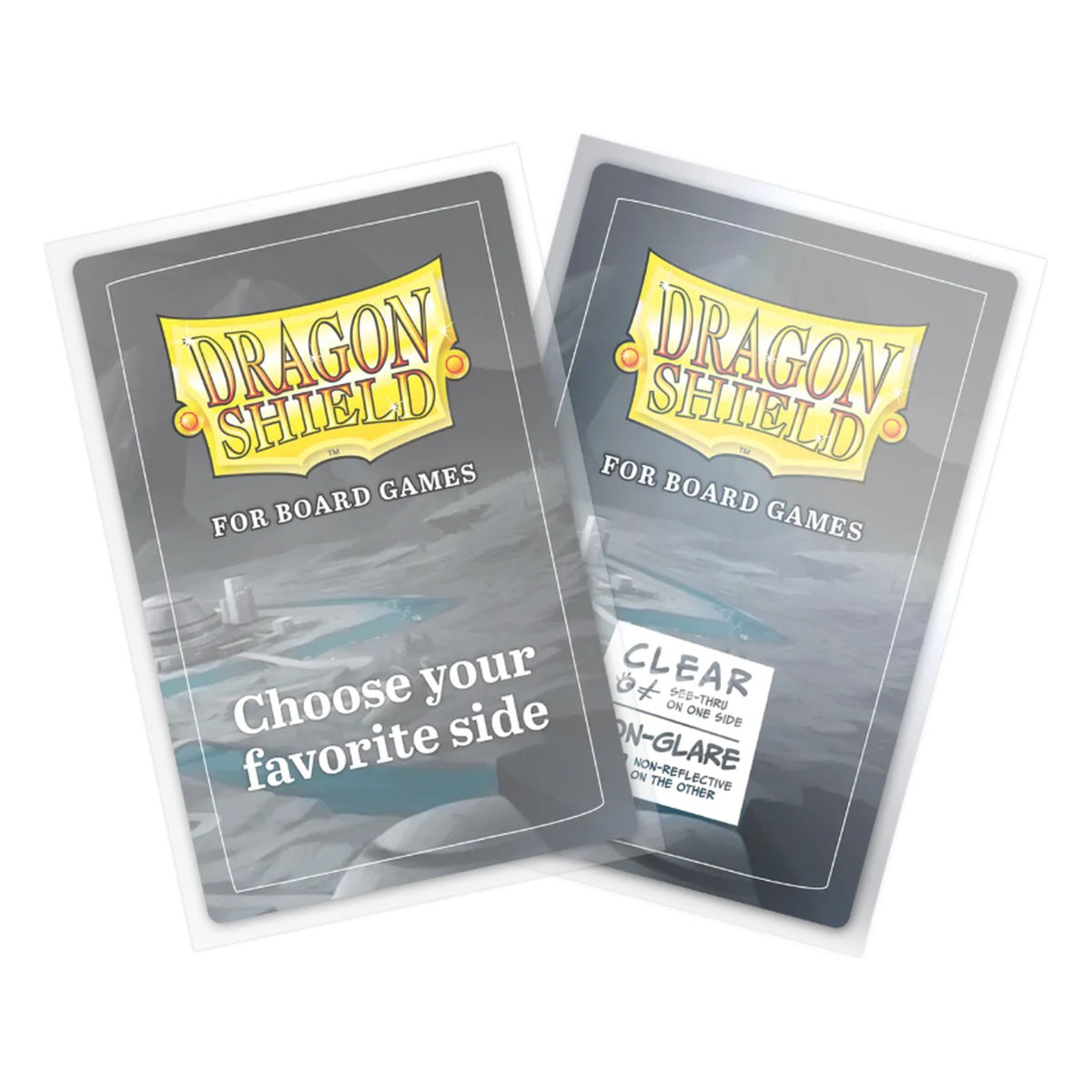 Dragon Shield Extra Large - 100 Bustine per Giochi da Tavolo 65x100