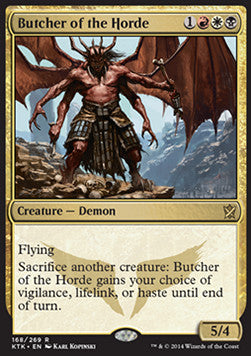 Butcher of the Horde - Khans of Tarkir (Rare) [KTK-168]