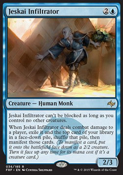 Jeskai Infiltrator - Fate Reforged (Rare) [FRF-36]