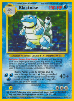 Blastoise - Base Set (Holo Rare) [BS-2]