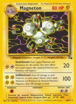 Magneton - Fossil (Rare) [FO-26]