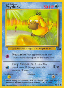 Psyduck - Fossil (Common) [FO-53]