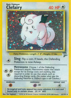 Clefairy - Base Set 2 (Holo Rare) [B2-6]