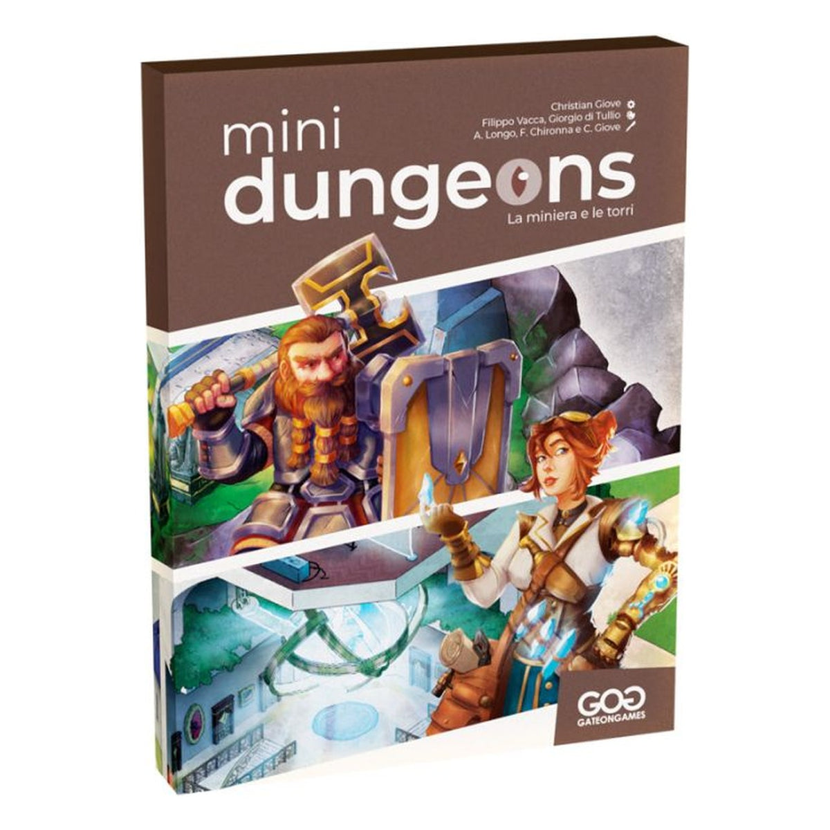 Mini Dungeons: La Miniera e le Torri - Gioco da Tavolo (ITA)