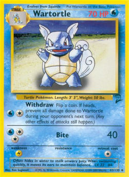 Wartortle - Base Set 2 (Uncommon) [B2-63]