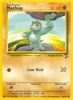 Machop - Base Set 2 (Common) [B2-78]