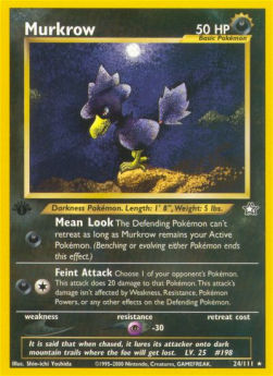 Murkrow - Neo Genesis (Rare) [NG-24]