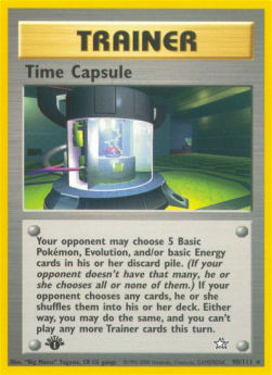 Time Capsule - Neo Genesis (Rare) [NG-90]