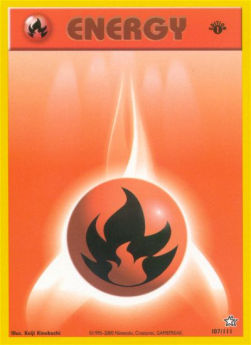 Fire Energy - Neo Genesis (Common) [NG-107]