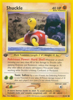 Shuckle - Neo Revelation (Common) [NR-51]