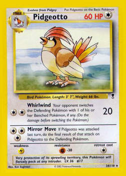 Pidgeotto - Legendary Collection (Rare) [LC-34]