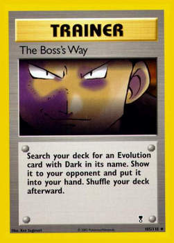 The Boss's Way - Legendary Collection (Uncommon) [LC-105]