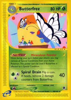 Butterfree - Expedition Base Set (Rare) [EX-38]