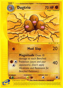 Dugtrio - Expedition Base Set (Rare) [EX-44]