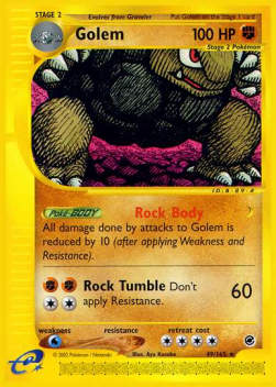 Golem - Expedition Base Set (Rare) [EX-49]