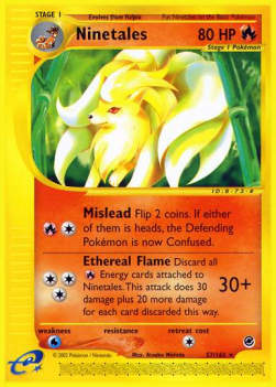 Ninetales - Expedition Base Set (Rare) [EX-57]