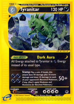 Tyranitar - Expedition Base Set (Rare) [EX-66]