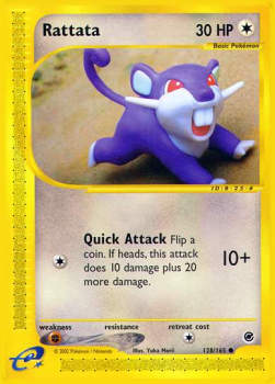 Rattata - Expedition Base Set (Common) [EX-128]
