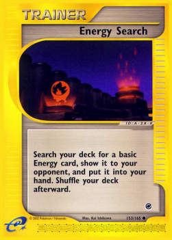 Energy Search - Expedition Base Set (Common) [EX-153]