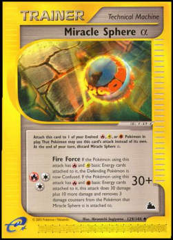 Miracle Sphere alpha - Skyridge (Uncommon) [SK-129]