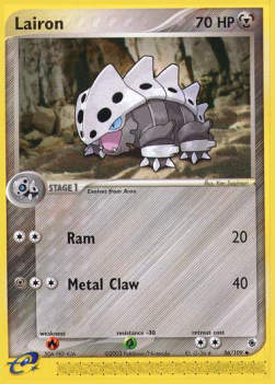 Lairon (Ram) - EX Ruby & Sapphire (Uncommon) [RS-36]