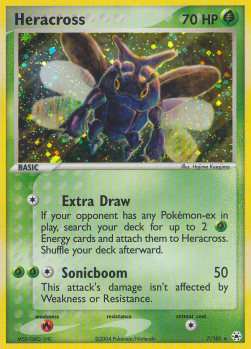 Heracross - EX Hidden Legends (Holo Rare) [HL-7]
