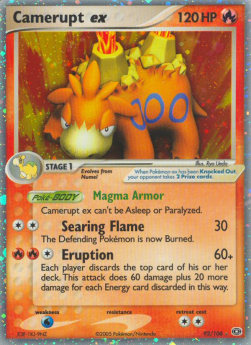 Camerupt ex - EX Emerald (Ultra Rare) [EM-92]