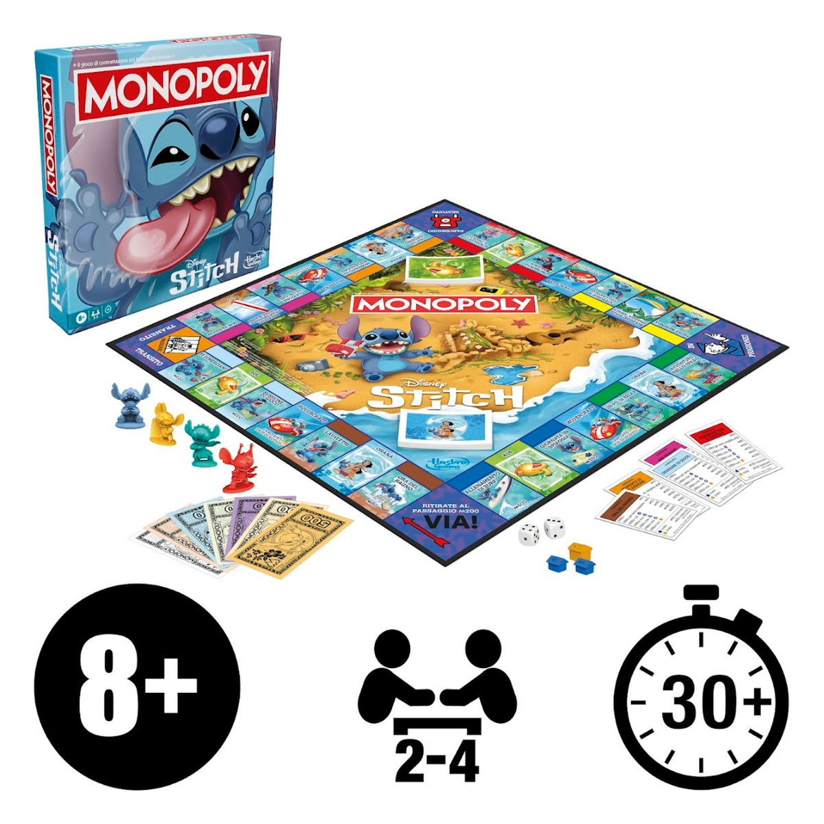 Monopoly Stitch - Gioco da Tavolo (ITA)